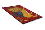 Gabbeh - Qashqai Persisk matta 170x103 - Bild 1