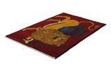 Gabbeh - Qashqai Persisk matta 170x103 - Bild 2