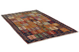 Gabbeh - Bakhtiari Persisk matta 212x126 - Bild 1