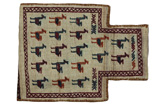 Qashqai - Saddle Bag Persisk matta 48x37 - Bild 1